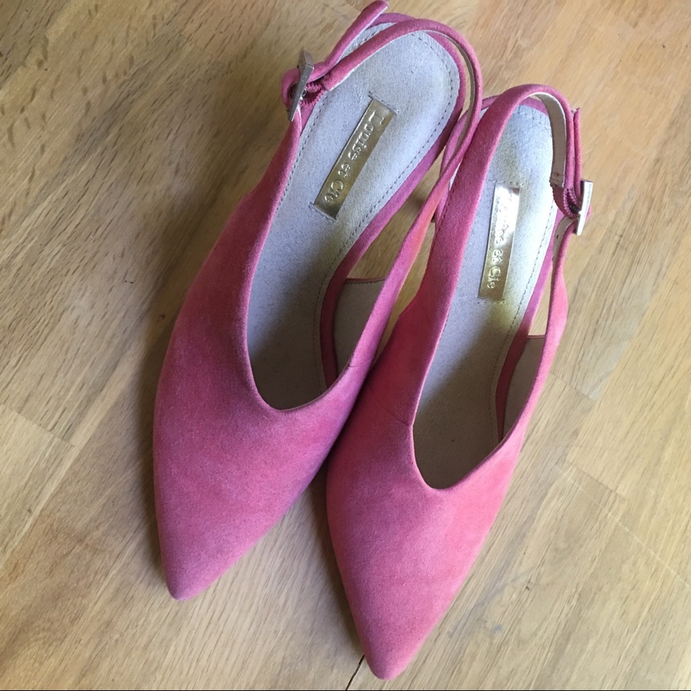 Louise et Cie Pink Suede Pumps 7.5